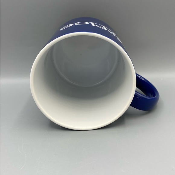 Office Employee of the Month Coffee Mug Scranton Dunder Mifflin Blue NBC Used - Picture 6 of 7